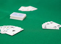 Mollettone Copritavolo Gommato Antiscivolo Protezione Tavolo Colore Verde - 100x140 - Verde