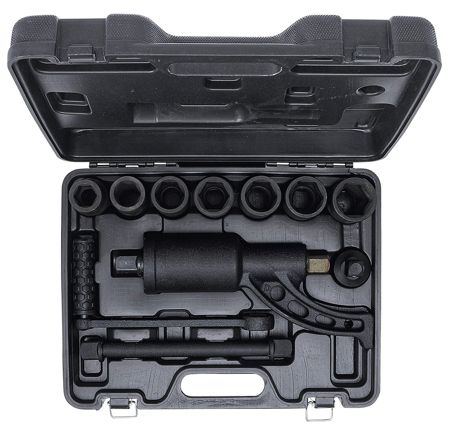 MOLTIPLICATORE DI FORZA CHIAVE SVITA BULLONI RUOTE CAMION TRATTORI CON 7 BUSSOLE