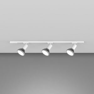 Kit Binario Moderno Mono Amos Kit Metallo Bianco 3 Luci E27