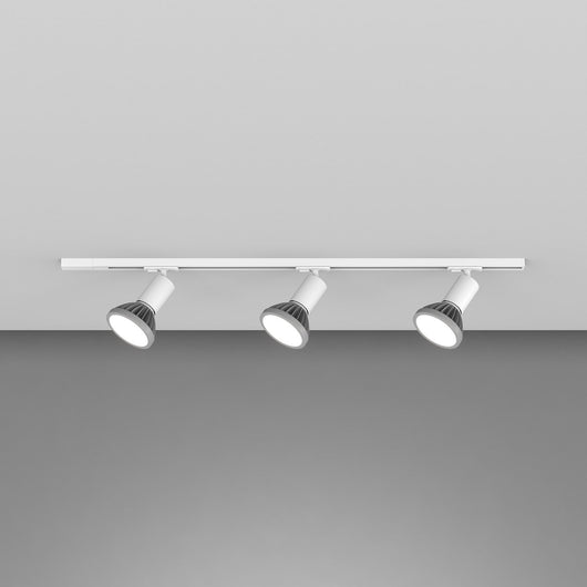 Kit Binario Moderno Mono Amos Kit Metallo Bianco 3 Luci E27