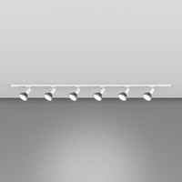 Kit Binario Moderno Mono Amos Kit Metallo Bianco 6 Luci E27
