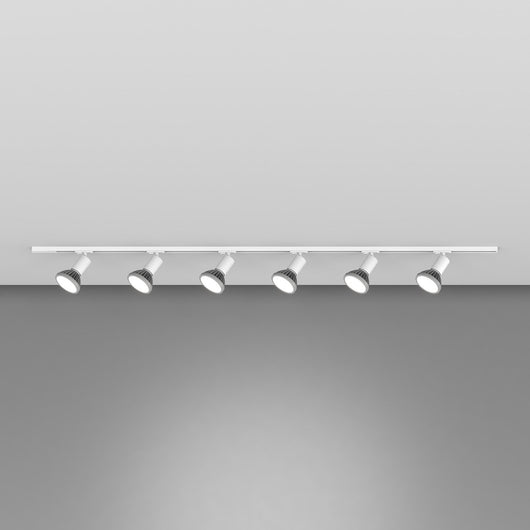Kit Binario Moderno Mono Amos Kit Metallo Bianco 6 Luci E27