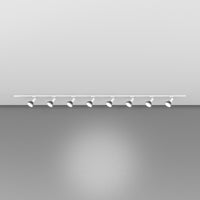 Kit Binario Moderno Mono Amos Kit Metallo Bianco 8 Luci E27