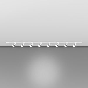 Kit Binario Moderno Mono Amos Kit Metallo Bianco 8 Luci E27