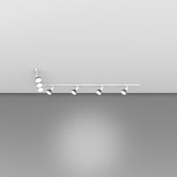 Kit Binario Moderno Mono Amos Kit Metallo Bianco 7 Luci E27