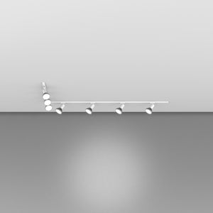 Kit Binario Moderno Mono Amos Kit Metallo Bianco 7 Luci E27