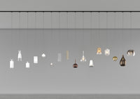 Binario Mono 200Cm Nero Serie Mono