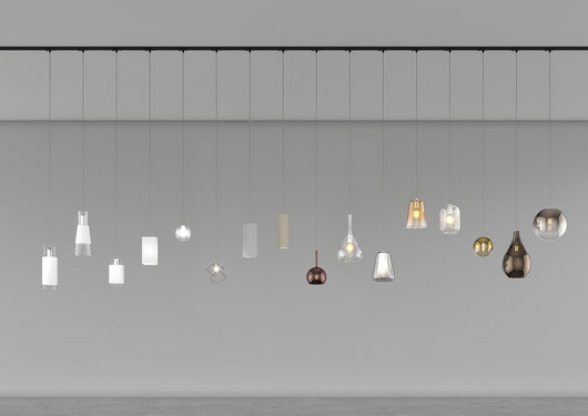 Binario Mono 200Cm Nero Serie Mono