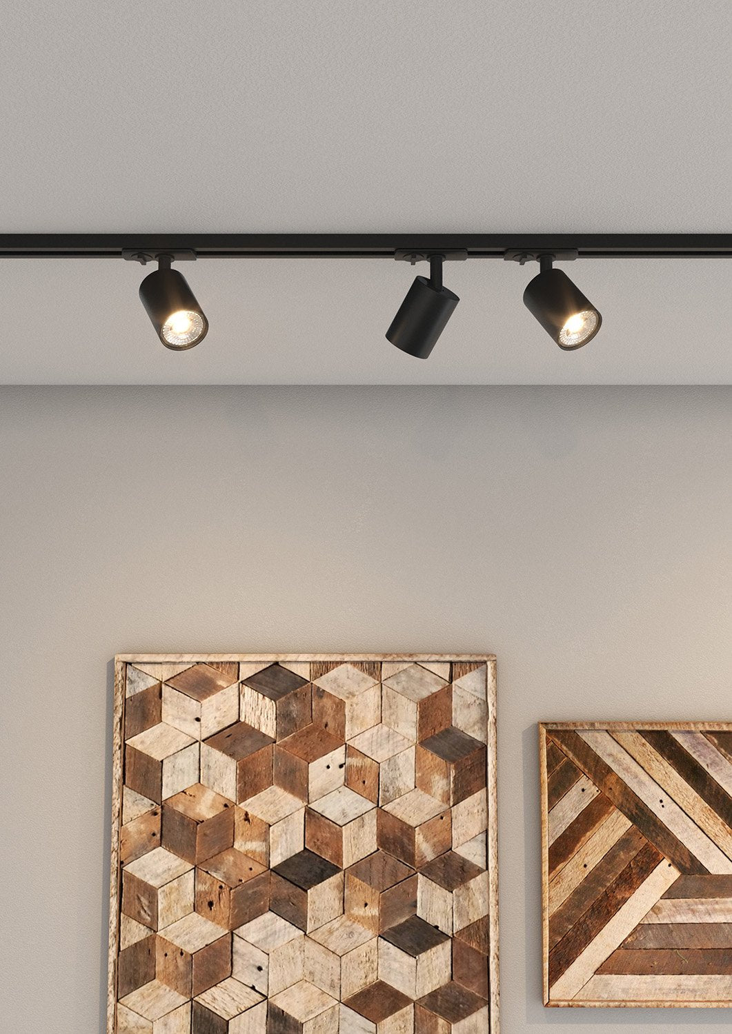 Modulo Spot Moderno Mono Yari Metallo Nero 1 Luce Gu10