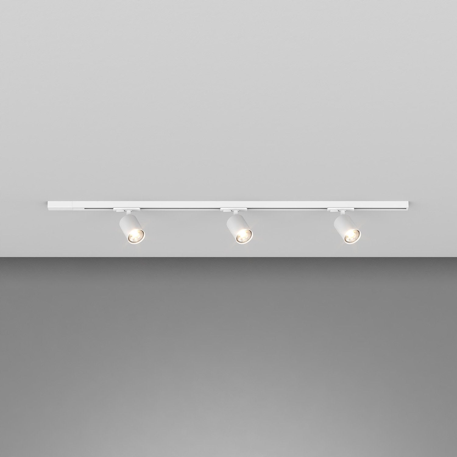 Kit Binario Moderno Mono Yari Kit Metallo Bianco 3 Luci Gu10