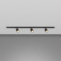 Kit Binario Moderno Mono Yari Kit Metallo Nero 3 Luci Gu10