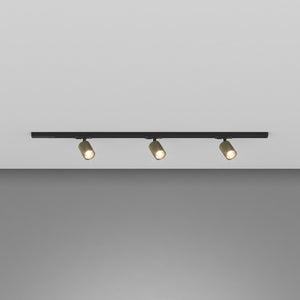 Kit Binario Moderno Mono Yari Kit Metallo Oro 3 Luci Gu10