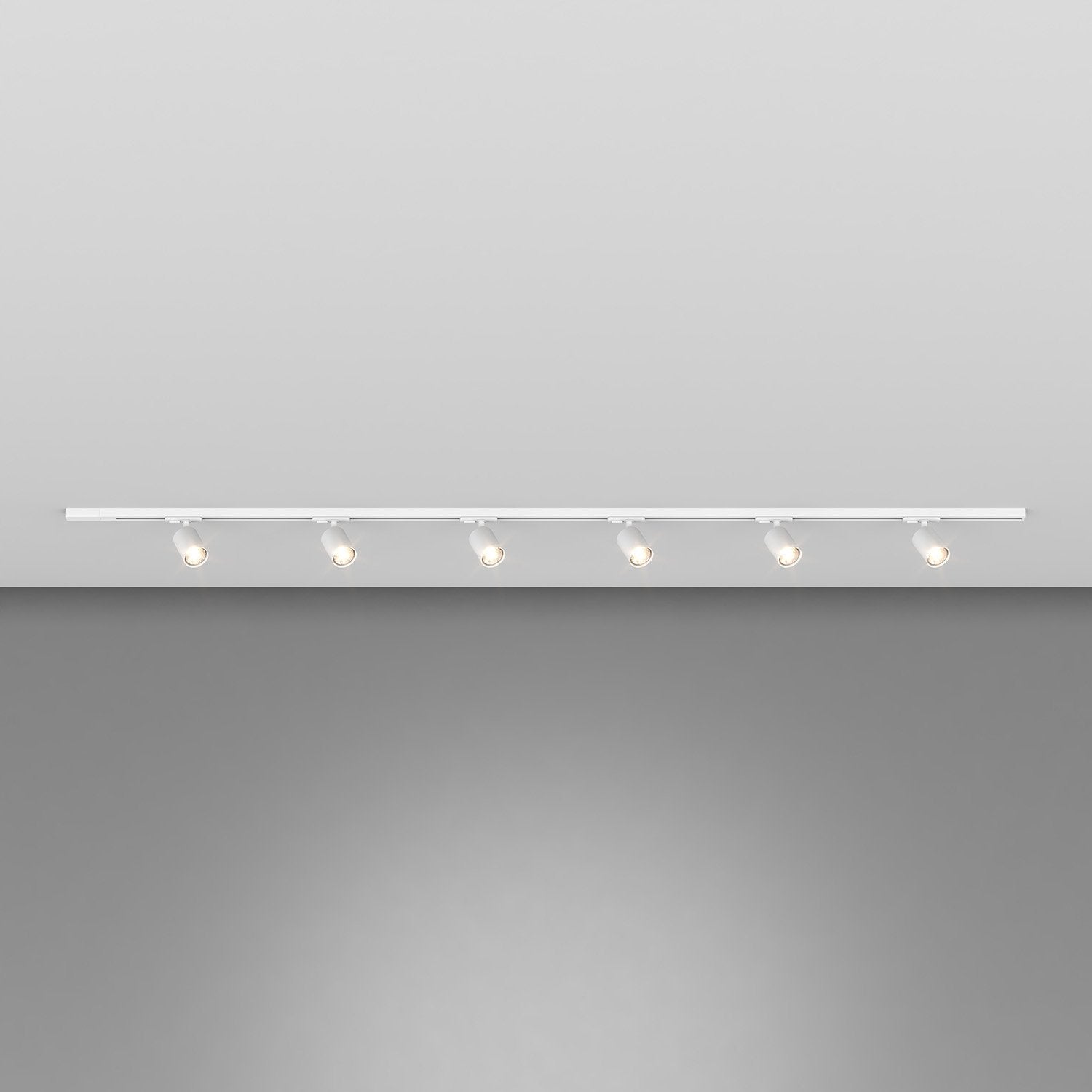 Kit Binario Moderno Mono Yari Kit Metallo Bianco 6 Luci Gu10