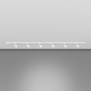 Kit Binario Moderno Mono Yari Kit Metallo Bianco 6 Luci Gu10