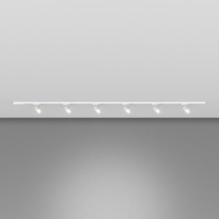 Kit Binario Moderno Mono Yari Kit Metallo Bianco 6 Luci Gu10