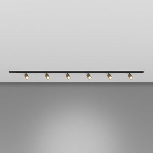 Kit Binario Moderno Mono Yari Kit Metallo Oro 6 Luci Gu10