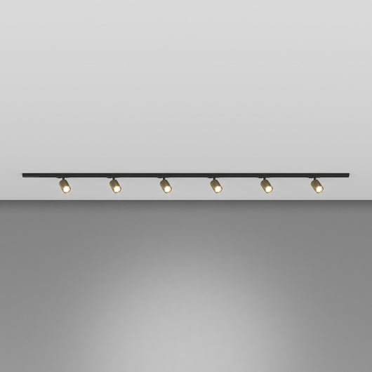 Kit Binario Moderno Mono Yari Kit Metallo Oro 6 Luci Gu10