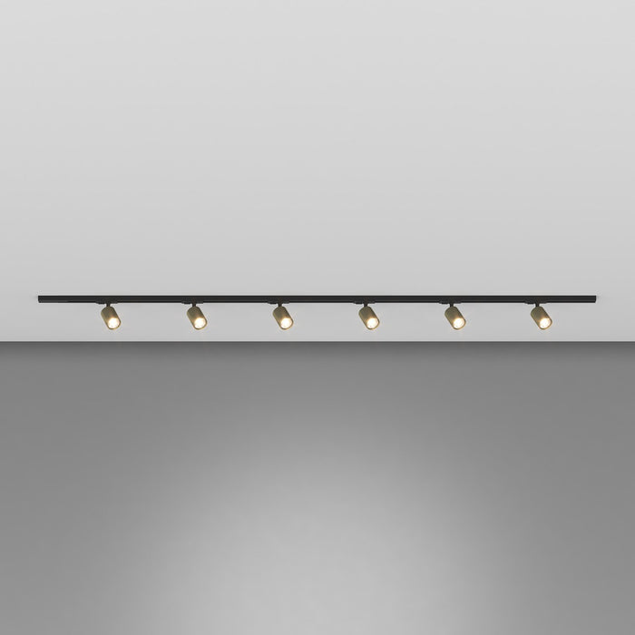 Kit Binario Moderno Mono Yari Kit Metallo Oro 6 Luci Gu10