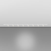 Kit Binario Moderno Mono Yari Kit Metallo Bianco 8 Luci Gu10