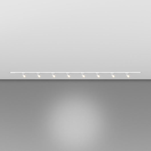 Kit Binario Moderno Mono Yari Kit Metallo Bianco 8 Luci Gu10