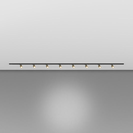 Kit Binario Moderno Mono Yari Kit Metallo Oro 8 Luci Gu10