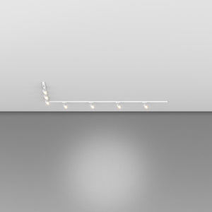 Kit Binario Moderno Mono Yari Kit Metallo Bianco 7 Luci Gu10