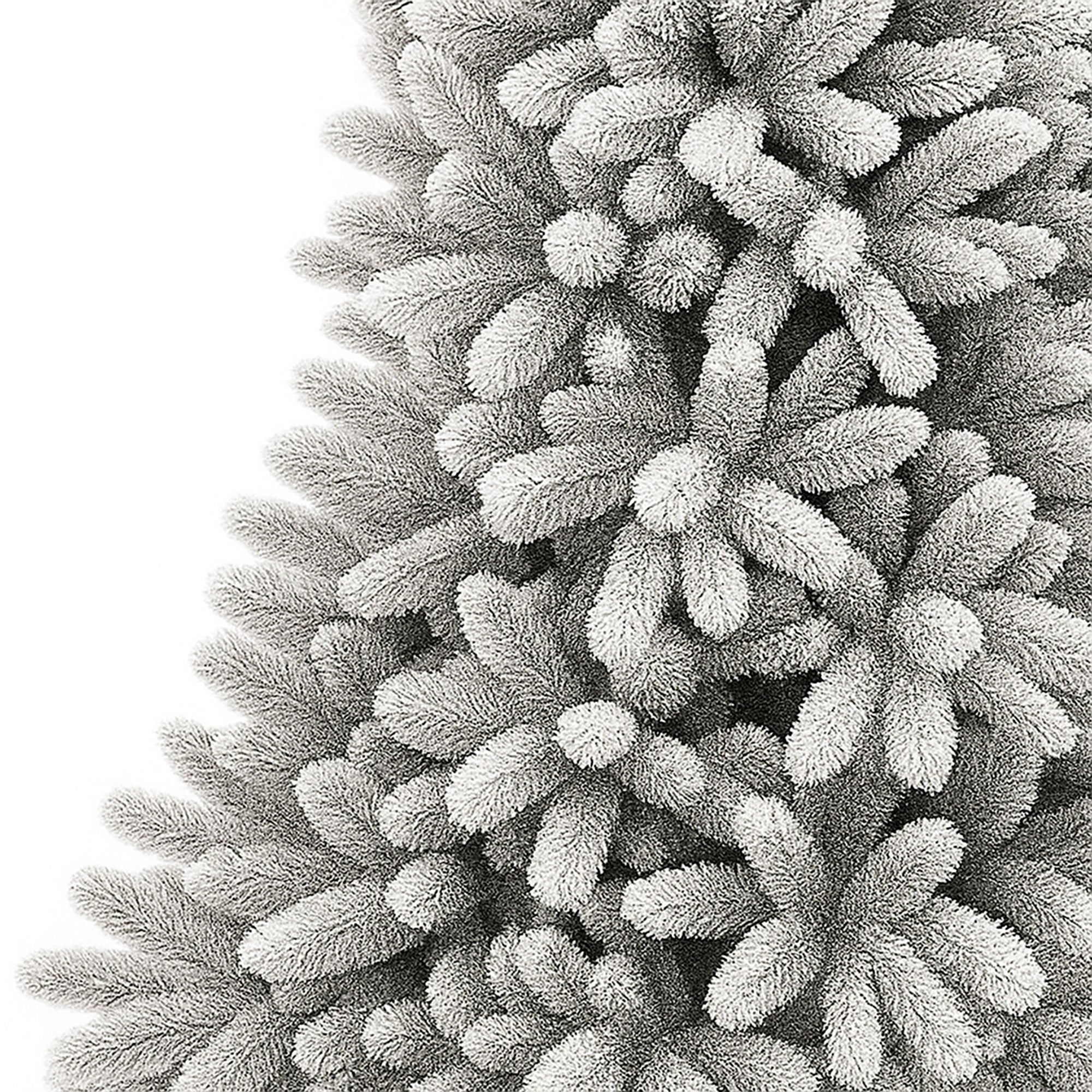 Bushy - Albero di Natale Innevato in PE e PVC Ø93x180H cm, 872 Punte