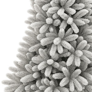 Bushy - Albero di Natale Innevato in PE e PVC Ø93x180H cm, 872 Punte