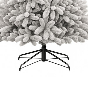 Bushy - Albero di Natale Innevato in PE e PVC Ø93x180H cm, 872 Punte