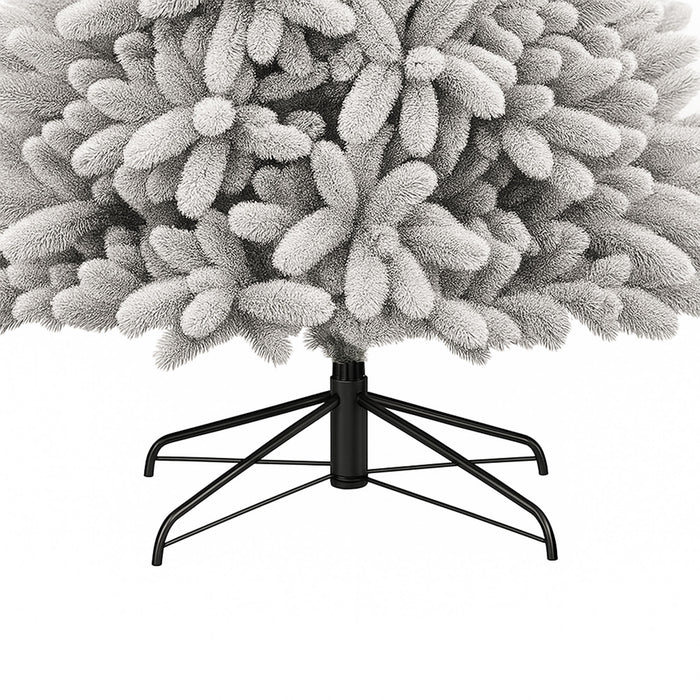 Bushy - Albero di Natale Innevato in PE e PVC Ø93x180H cm, 872 Punte