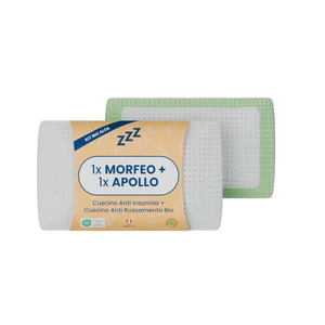 Coppia | Cuscini Anti-Insonnia - AntiRussamento - Morfeo & Apollo