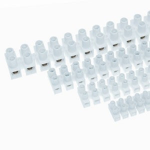 MORSETTIERA X FILO MM.4 6A.A BIANCO