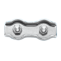 MORSETTO DOPPIO INOX 316 � MM.3