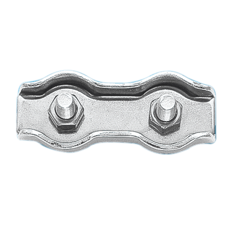 MORSETTO DOPPIO INOX 316 � MM.3