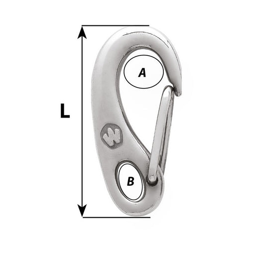 MOSCHETTONE INOX 316 MM 50