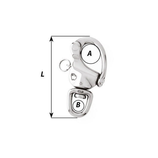 MOSCHETTONE PER SPINNAKER MM 70