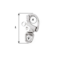 MOSCHETTONE PER SPINNAKER MM 90