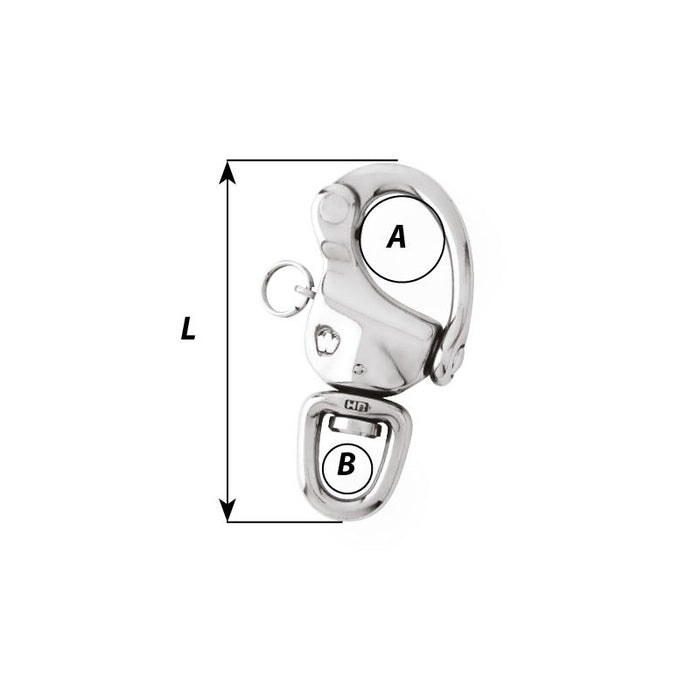 MOSCHETTONE PER SPINNAKER MM 90