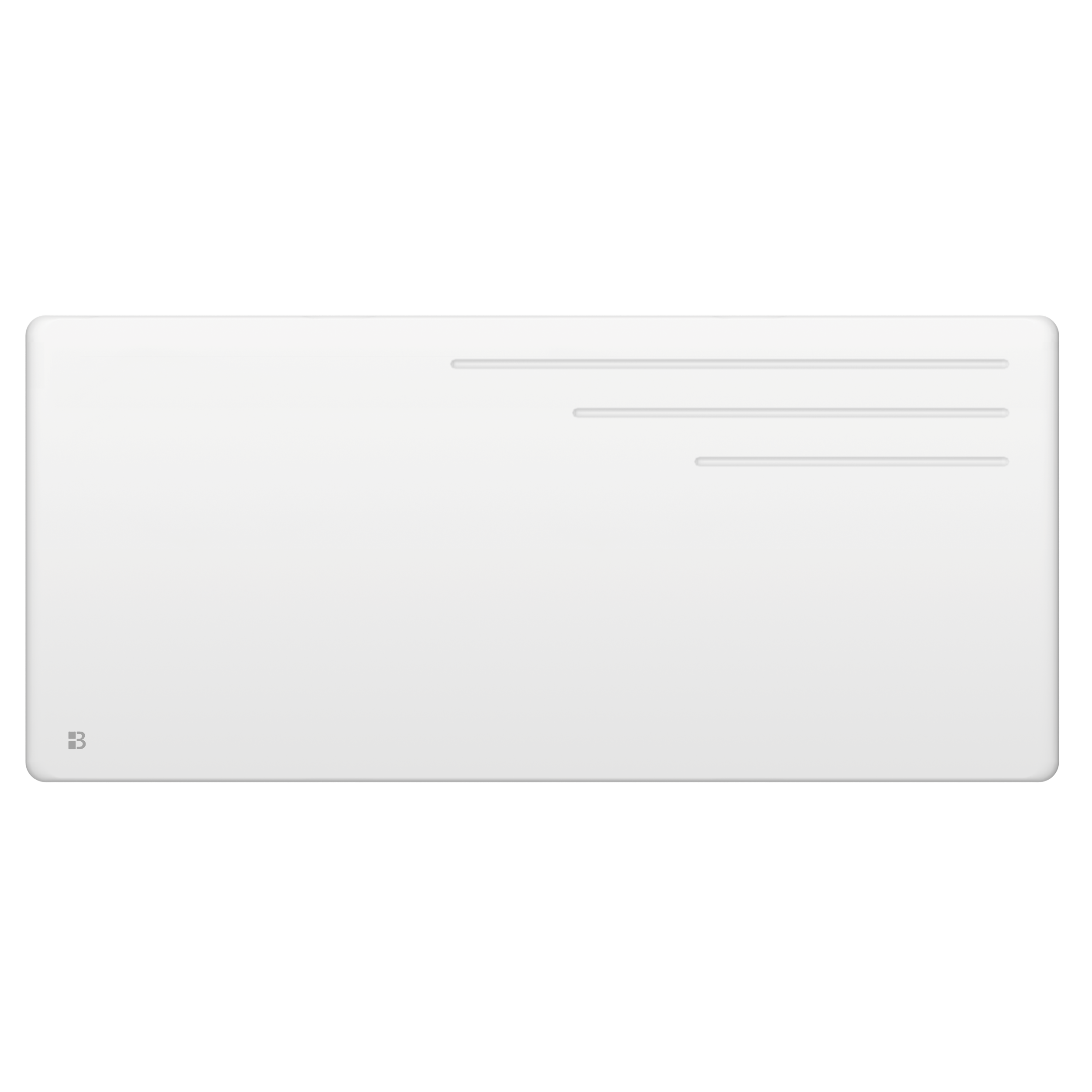 Radiatore elettrico fisso ad inerzia secca in ghisa 2000W MOTU orizzontale bianco