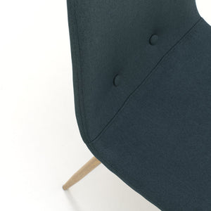 Set 4 Sedie BALTIMORA petrolio