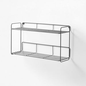 Mensola/Scaffale da parete NORI nero