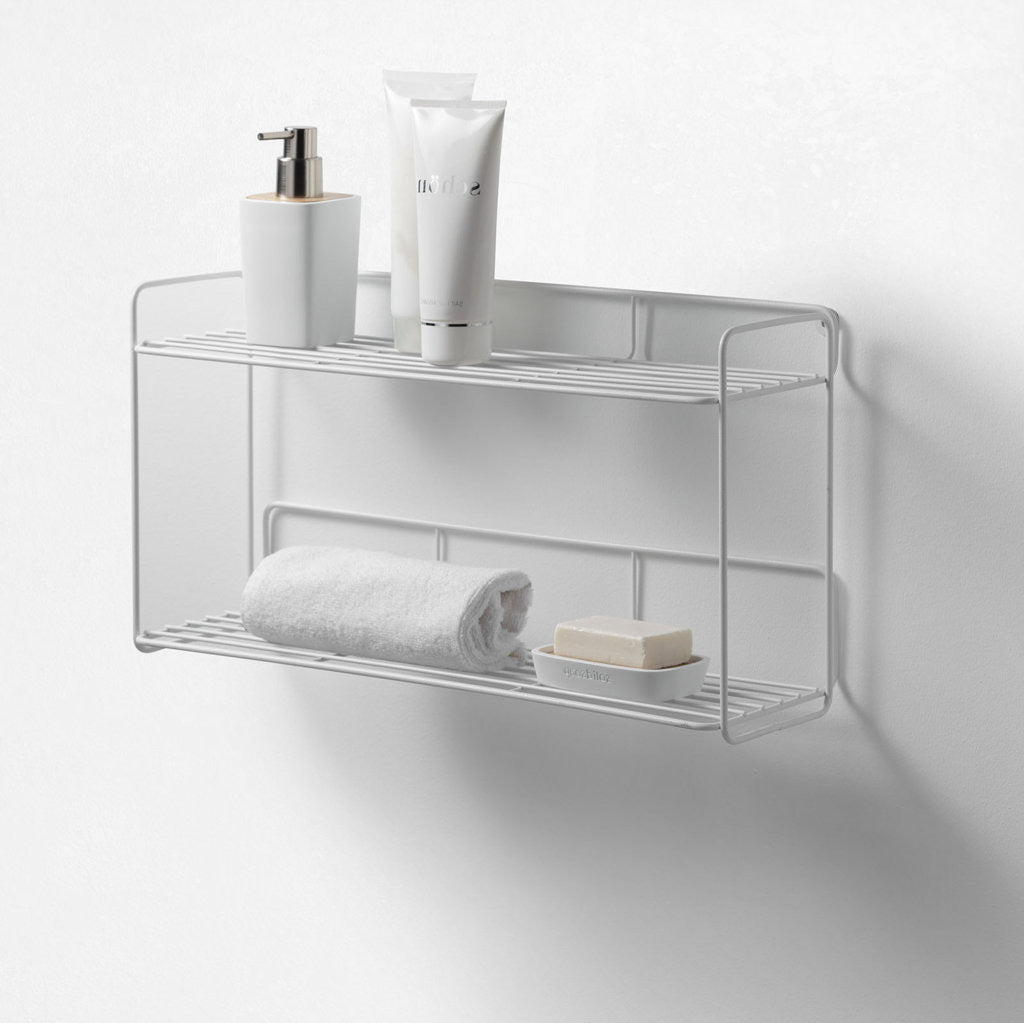 Mensola/Scaffale da parete NORI bianco