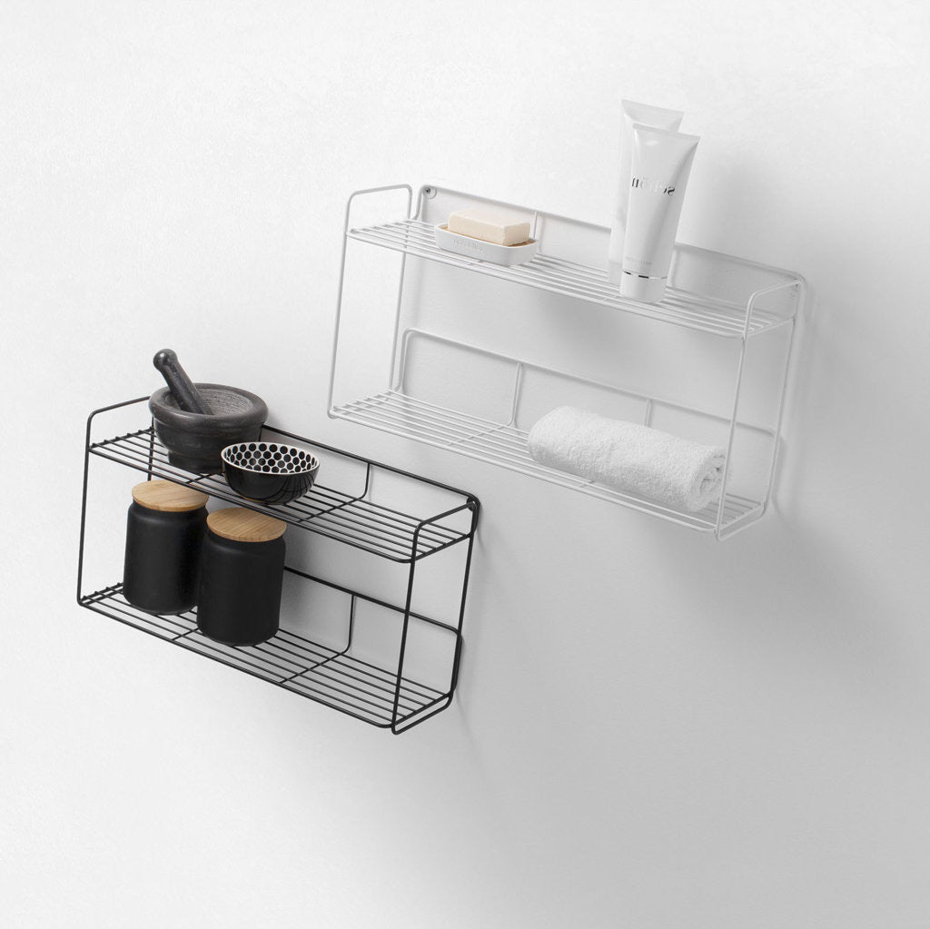 Mensola/Scaffale da parete NORI bianco