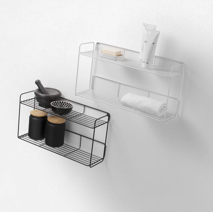 Mensola/Scaffale da parete NORI bianco