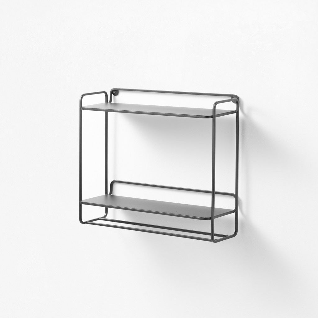 Mensola/Scaffale da parete MILO nero