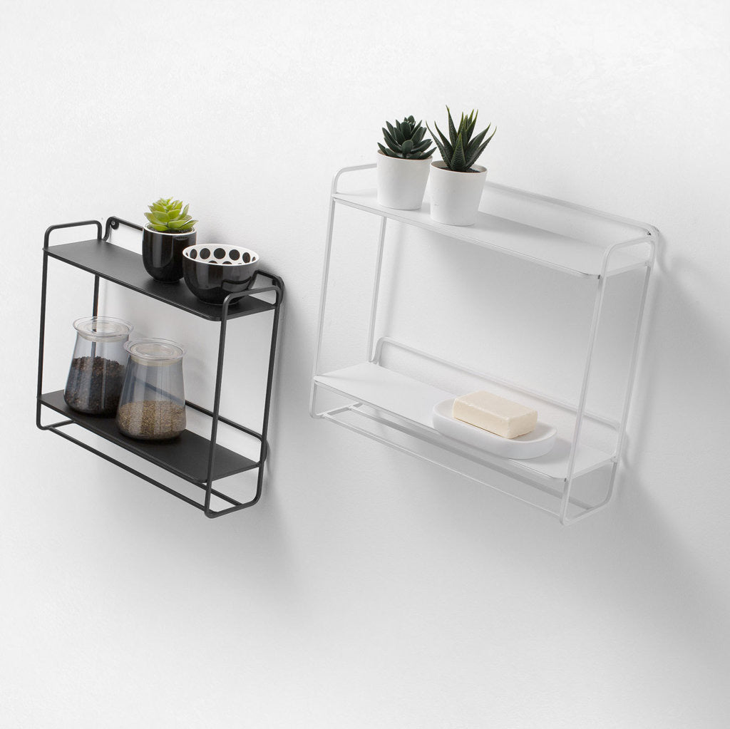 Mensola/Scaffale da parete MILO nero
