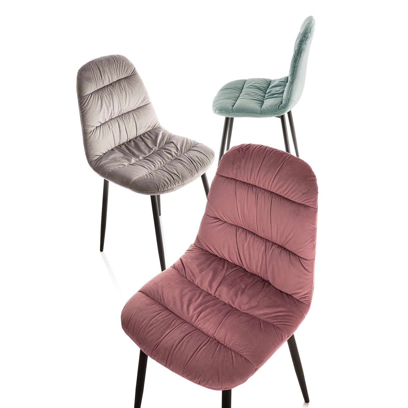 Set 4 Sedie MARTA acquamarina