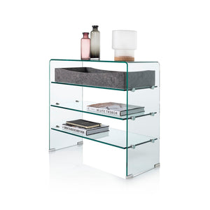 Consolle c/cassetto MAUBIN cemento