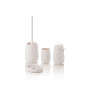 Bicchiere portaspazzolino TRENDY bianco