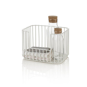 Cestino impilabile KINZO bianco